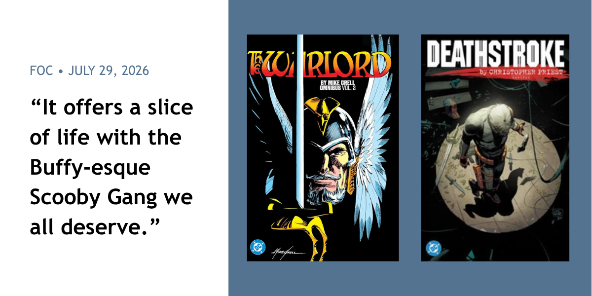 Brand New Day Is Here, and So Is FOC! 🕸️ - July 29 '25 FOC - Walt's Comic Shop