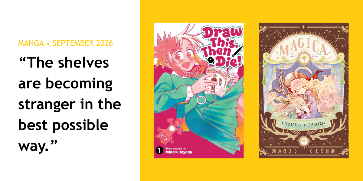 Draw This, Then Buy Manga! (Don't Die, please) - September '26 Manga - Walt's Comic Shop