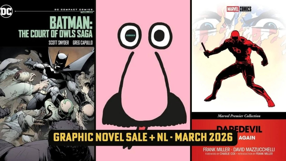 B2G1 Compact Comics Sale Is Live!!! + Some New Graphic Novels :P