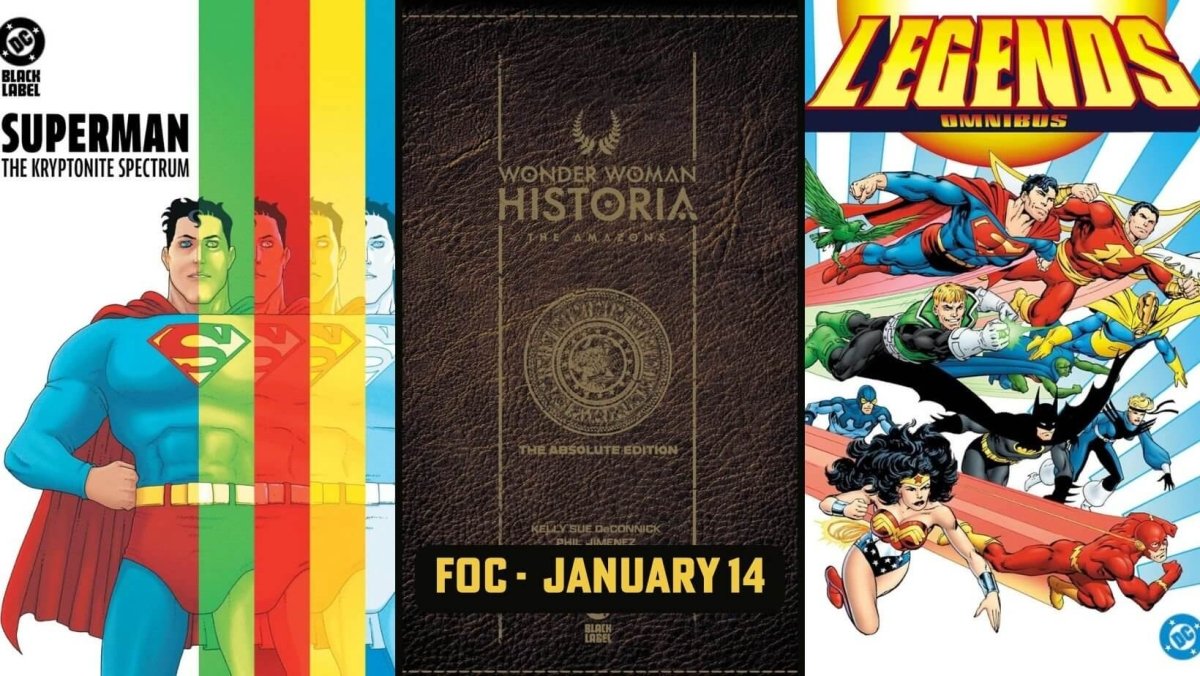 Big Books For The 50kg Omnibus Club in This Week's FOC!