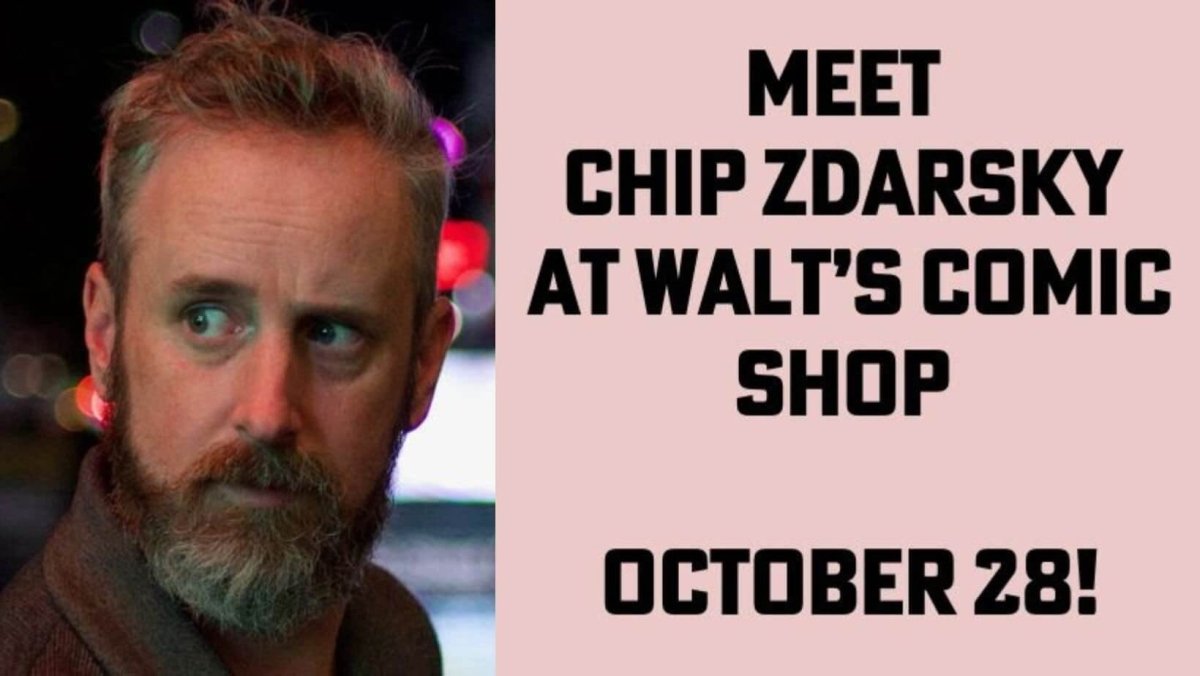 Chip Zdarsky Signing on October 28 đ„ł - Everything You Need to Know!