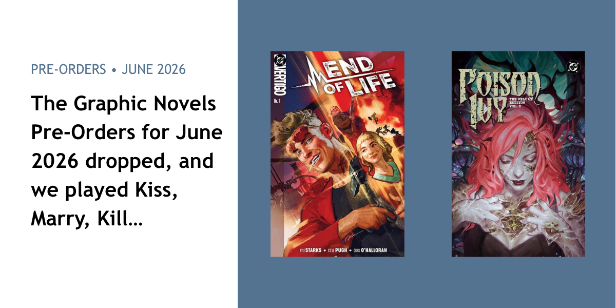 Graphic Novels: June 2026 Pre-Orders - Walt's Comic Shop