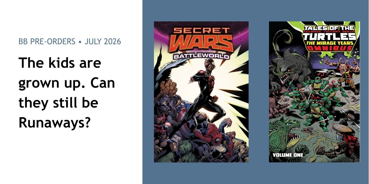 New Big Book Preos for July '26 - Walt's Comic Shop