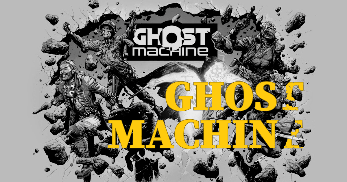Superheroes, Robots, and Redcoats: Welcome to Ghost Machine by Geoff Johns - Walt's Comic Shop