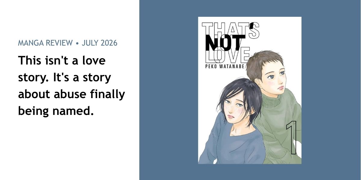 That's Not Love - Manga Recommendation