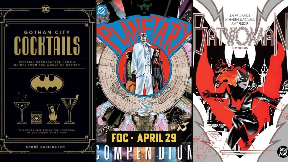 This Week's FOC is extremely DC!
