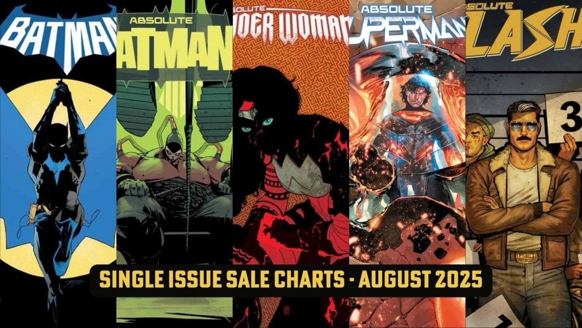 TOP 50 Best-Selling Single Issues in August 2025
