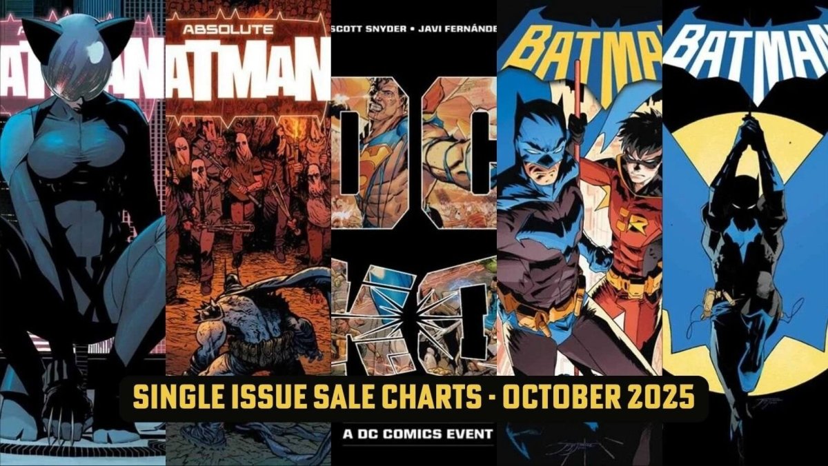 TOP 50 Best-Selling Single Issues in October 2025