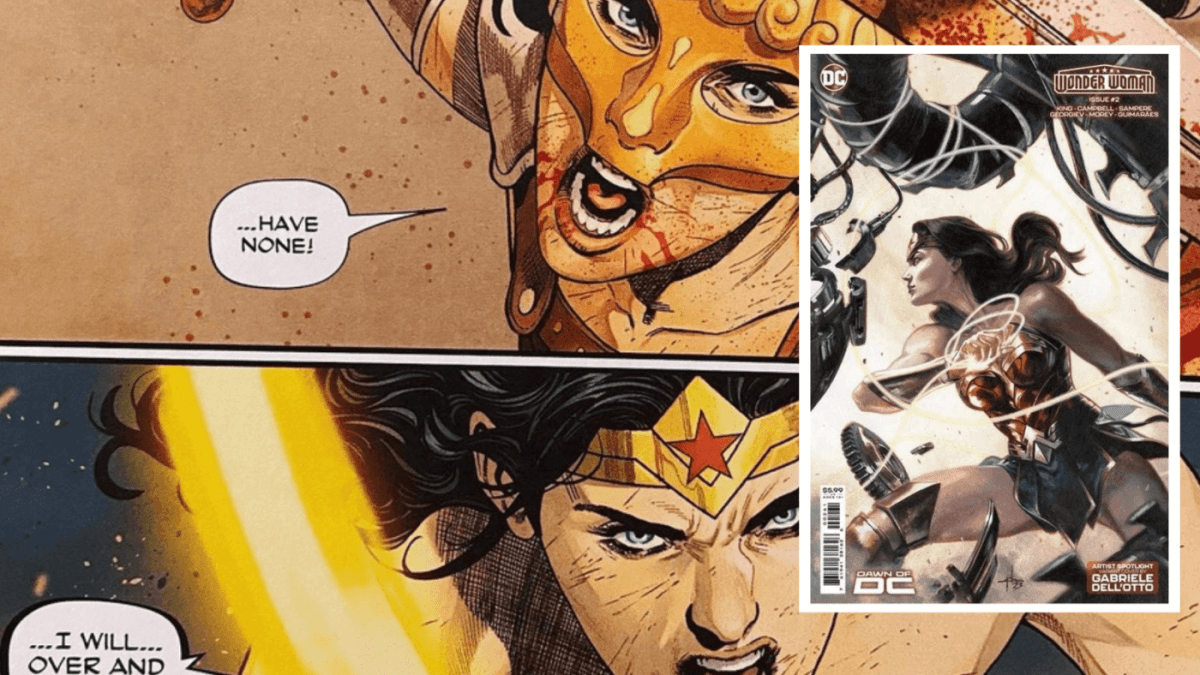 Wonder Woman #2 by Tom King and Daniel Sampere