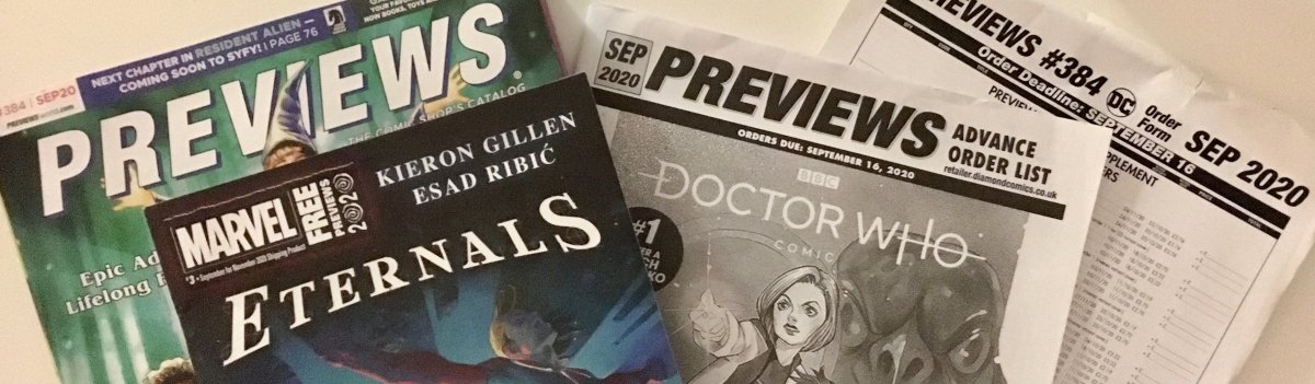 Previews Pre-Orders - Walt's Comic Shop