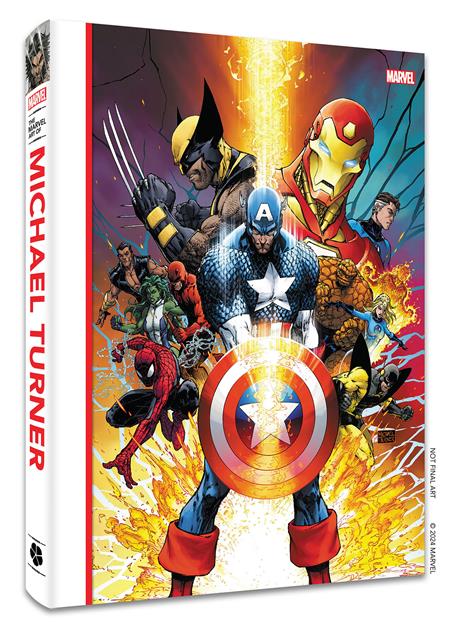 Marvel Art Of Michael Turner HC Variant Dust Jacket Edition *PRE-ORDER*