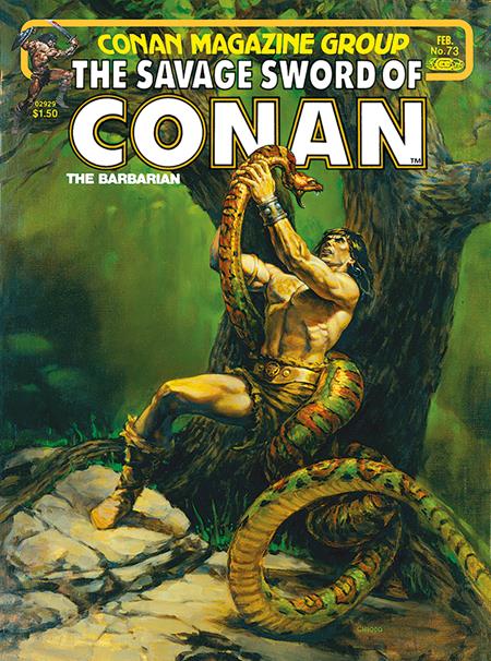 Savage Sword Of Conan The Original Comics Omnibus HC Vol 06 Direct Market Edition Joe Chiodo Cover *PRE-ORDER*