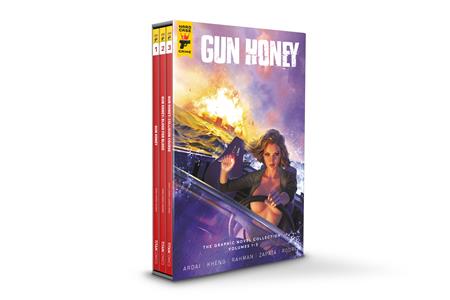 Gun Honey TP Vol 01-03 Slipcase Set Direct Market Edition Alex Ronald Cover