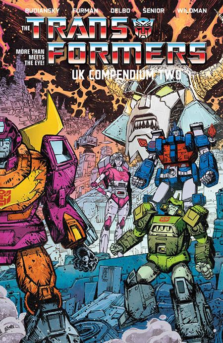 Transformers UK Compendium TP Book 02 Jorge Corona & Mike Spicer Cover *PRE-ORDER*