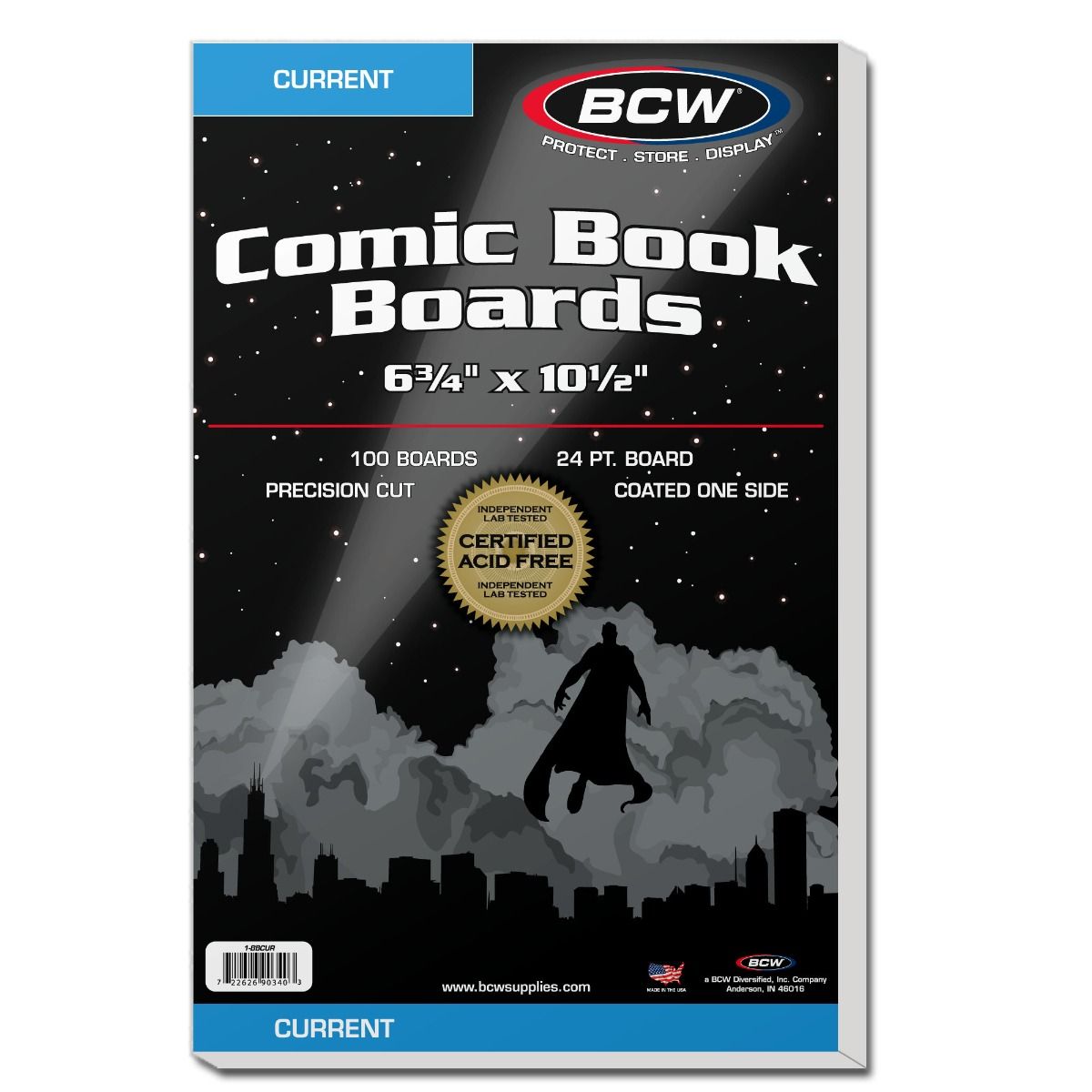 BCW Current Comic Backing Boards (100 pack)