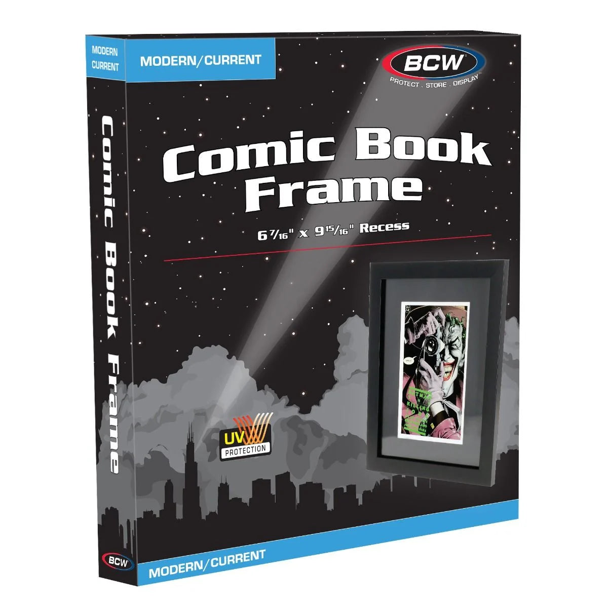 BCW Comic Book Frame for Modern / Current Size (Wood, UV Protection)