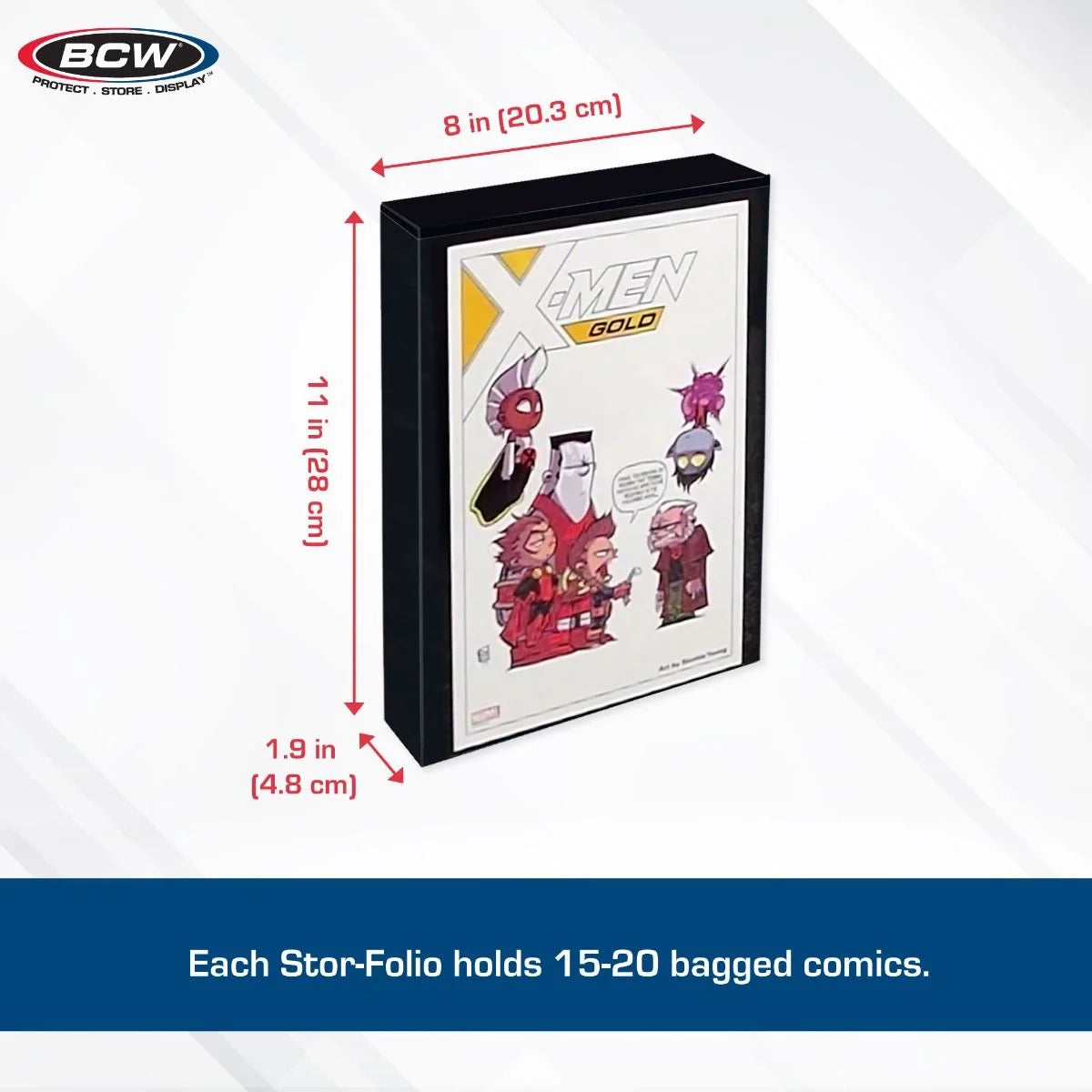 BCW Comic Book Stor-Folio POW Art (Current & Silver)