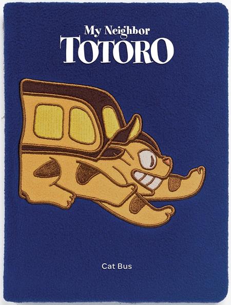 Studio Ghibli My Neighbor Totoro Cat Bus Plush Journal HC *PRE-ORDER*