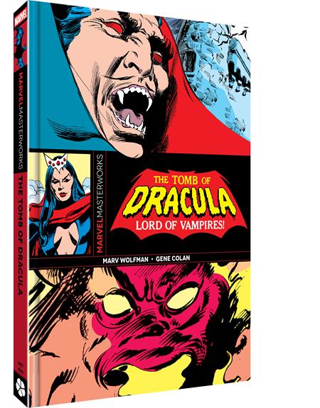 Marvel Masterworks Tomb Of Dracula HC Vol 06 Gene Colan Clover Press Edition Cover *PRE-ORDER*