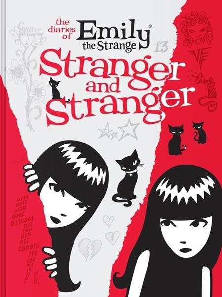 Diaries Of Emily The Strange Illustrated Novel HC Stranger And Stranger *PRE-ORDER*