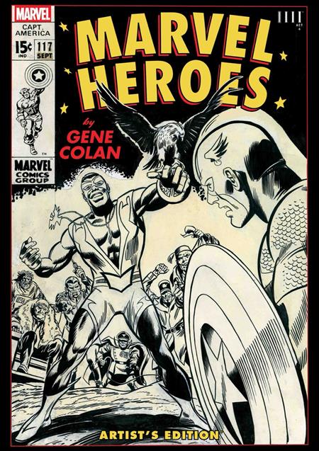 Marvel Heroes By Gene Colan Artists Edition HC Direct Market Exclusive Gene Colan Cover *PRE-ORDER*