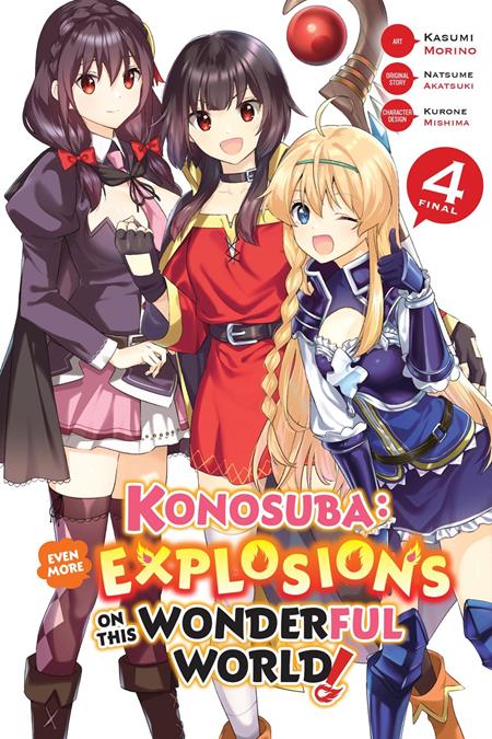 Konosuba Even More Explosions on This Wonderful World Vol 04 *PRE-ORDER*