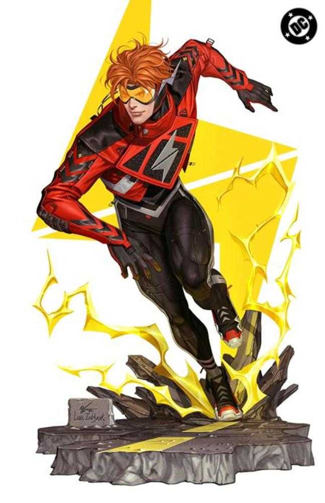 Absolute Flash #7 Cover E Inhyuk Lee Virgin Card Stock 1:50 Ratio Variant