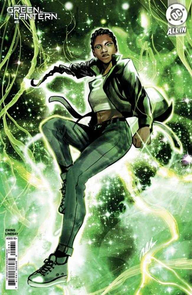 Absolute Green Lantern #6 Cover D Nikolas Draper Ivey Card Stock 1:25 Ratio Variant