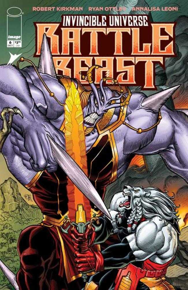 Invincible Universe Battle Beast #6 Cover C Ej Su 1:10 Ratio Variant