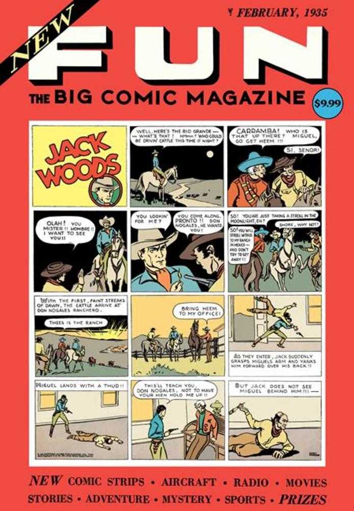 New Fun Comics #1 Facsimile Edition Cover A Lyman Anderson *Oversize Format*