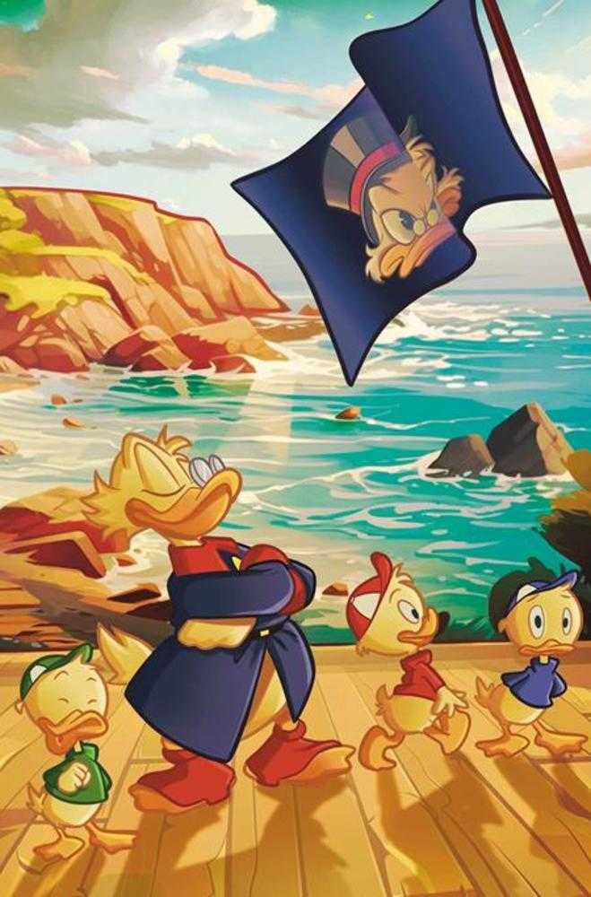 Ducktales #12 Cover I Inc Francesco Tomaselli Full Art 1:15 Ratio Variant