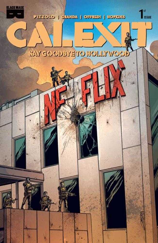Calexit Say Goodbye To Hollywood #1 (Of 3) Cover C C Granda Hollywood 1:3 Ratio Variant (Mature)