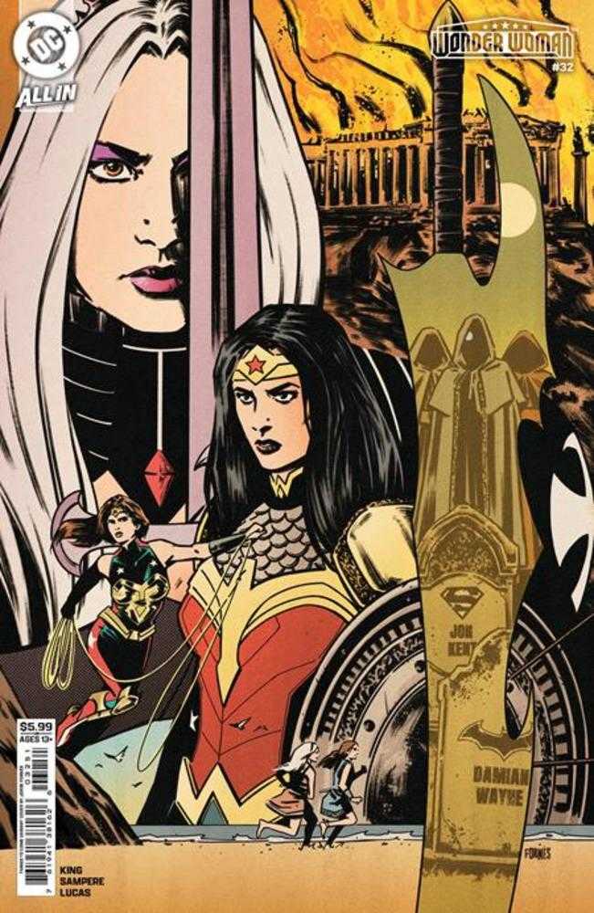 Wonder Woman #32 Cover E Jorge Fornes Things To Come Card Stock Variant