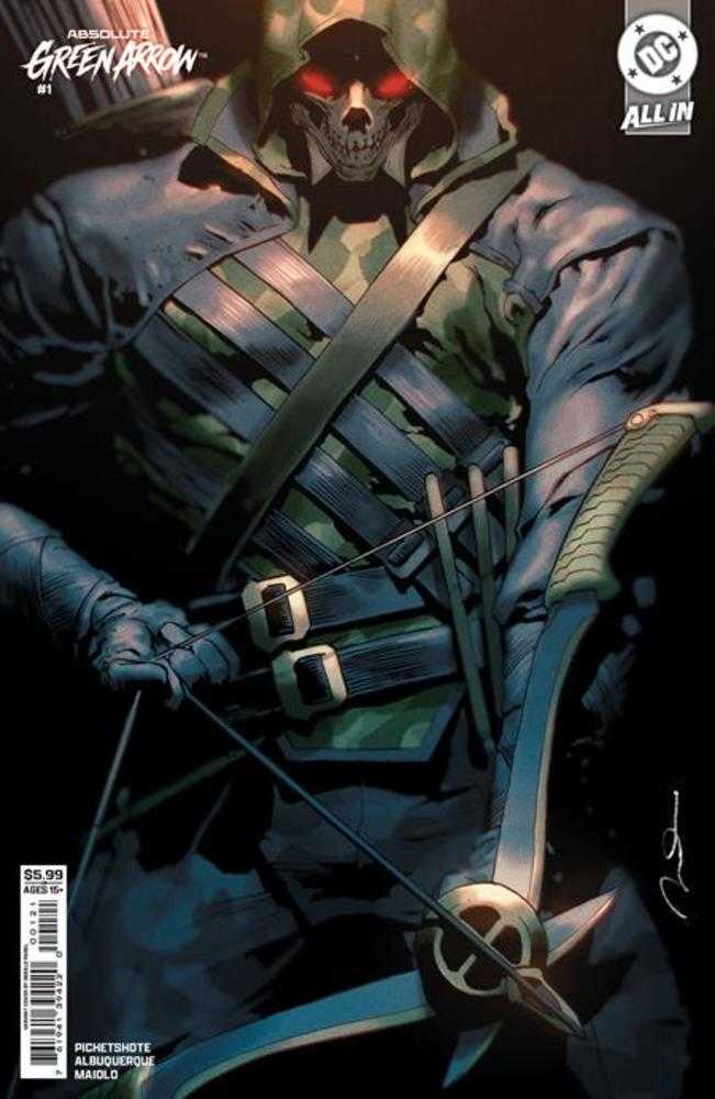 Absolute Green Arrow #1 (Of 6) Cover B Gerald Parel Card Stock Variant *one copy per customer*