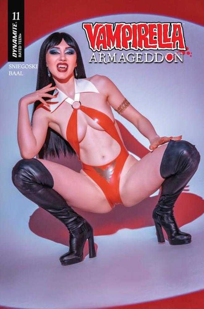 Vampirella Armageddon #11 Cover D Lauren Delorean Cosplay Variant
