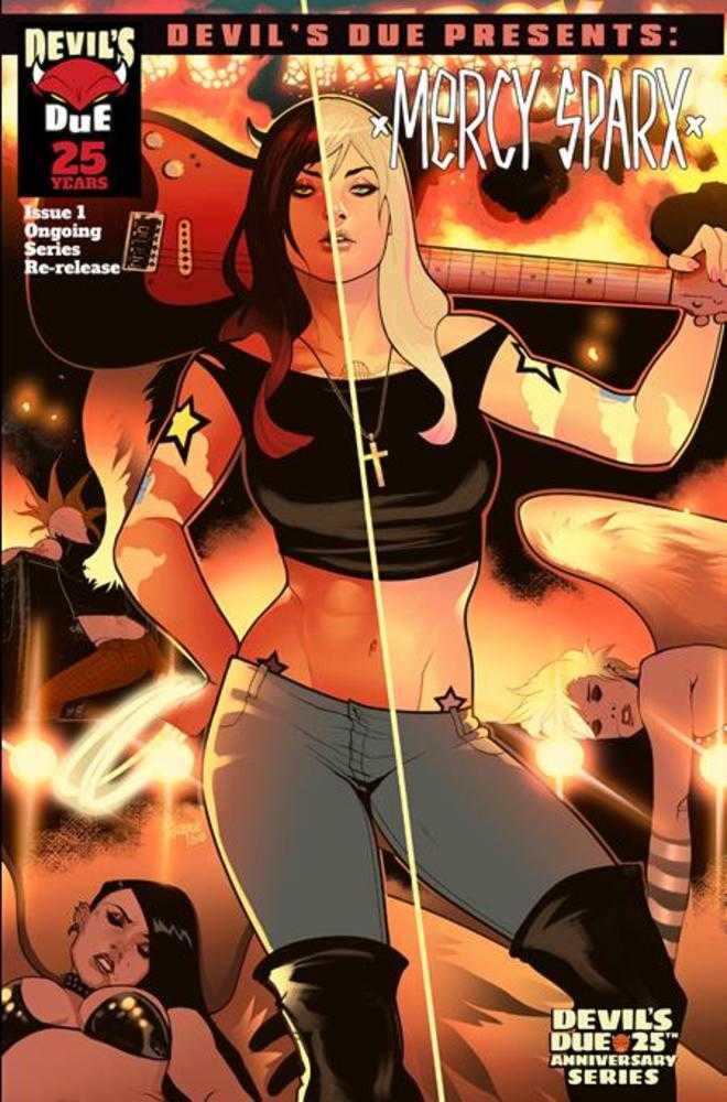 Devils Due Presents Mercy Sparx #1 (One Shot) Cover D Elizabeth Torque Uv Spot 1:10 Ratio Variant (Mature)