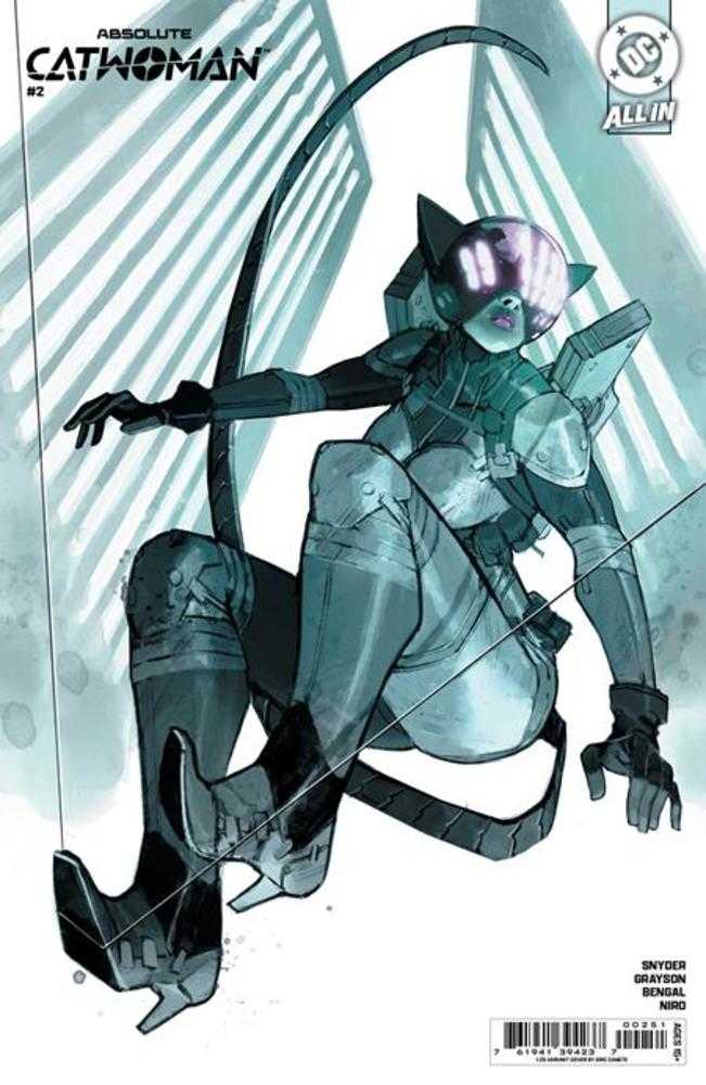 Absolute Catwoman #2 (Of 6) Cover E Eric Canete Card Stock 1:25 Ratio Variant