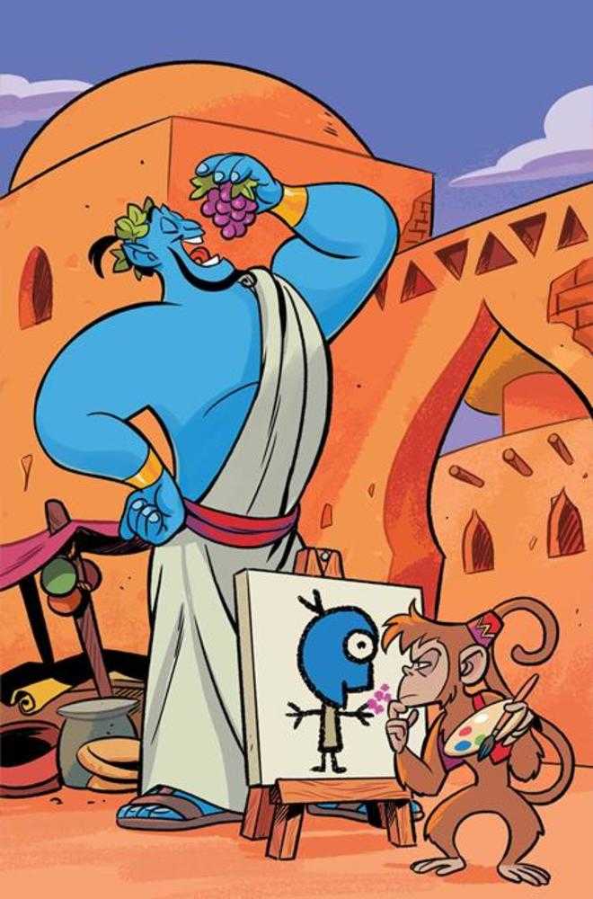 Aladdin #3 Cover G Natacha Bustos Full Art 1:15 Ratio Variant