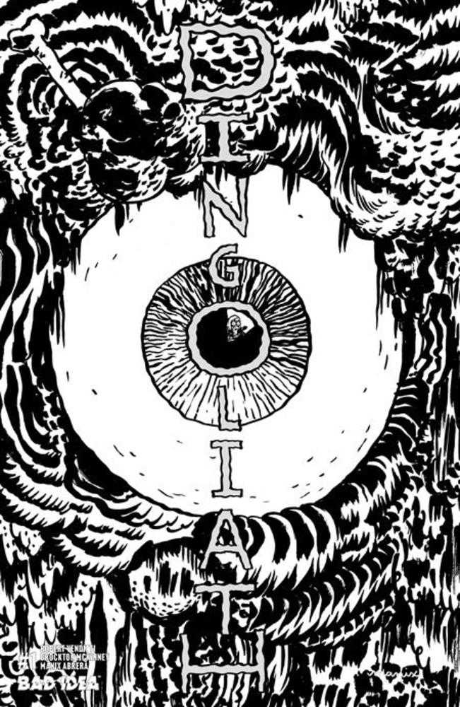 Dingoliath #1 (One Shot) Cover G Manix Abrera Bw 1:20 Ratio Variant
