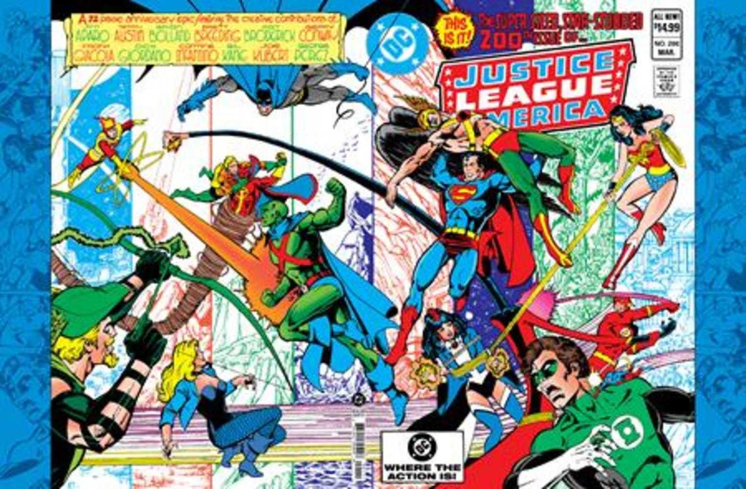 Justice League Of America #200 Facsimile Edition Cover A George Perez *Oversize Format*