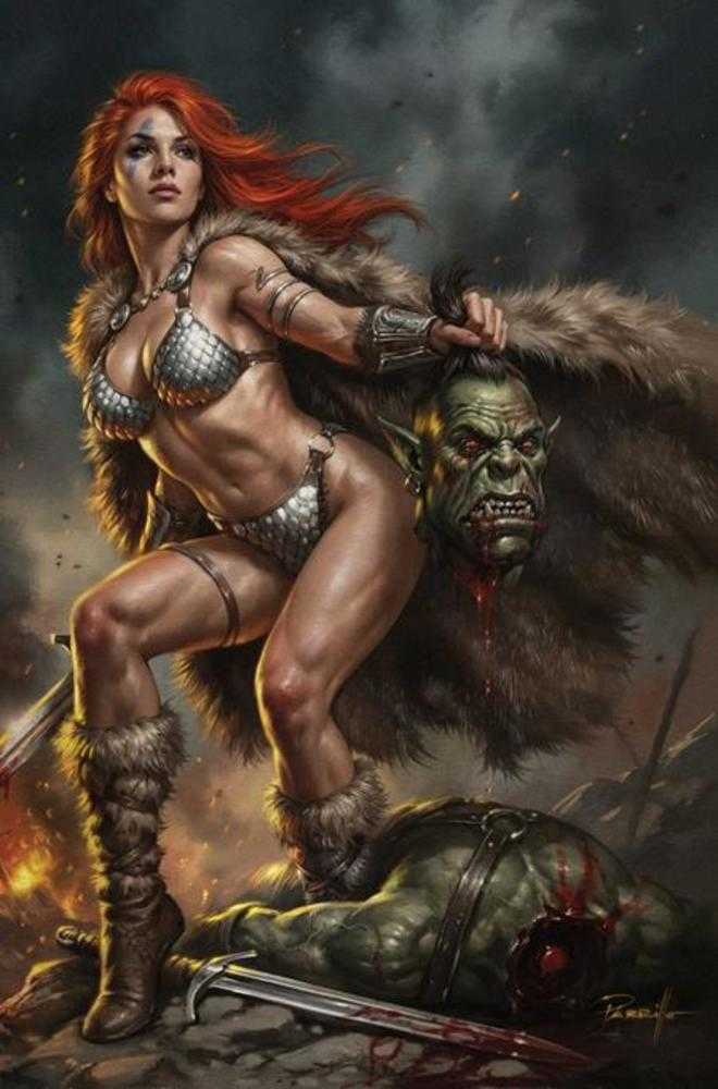Red Sonja She Devil With A Sword #3 Cover J Inc Lucio Parrillo Full Art 1:15 Ratio Variant
