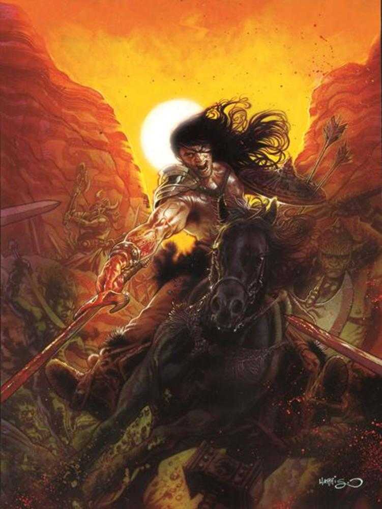 Savage Sword Of Conan Reforged #6 Cover D Tony Harris Virgin Foil Variant (Mature)