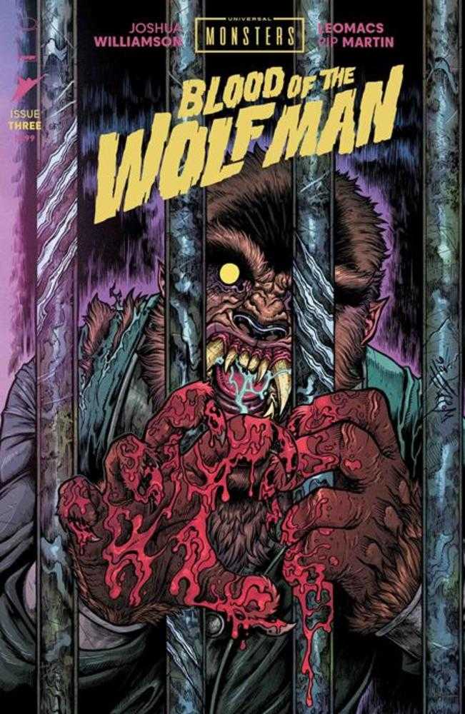 Universal Monsters Blood Of The Wolf Man #3 (Of 4) Cover C Maria Wolf & Mike Spicer Connecting 1:10 Ratio Variant