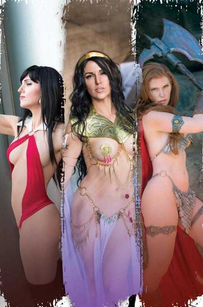 Altered States Warlords #4 Cover G Cosplay Full Art 1:10 Ratio Variant