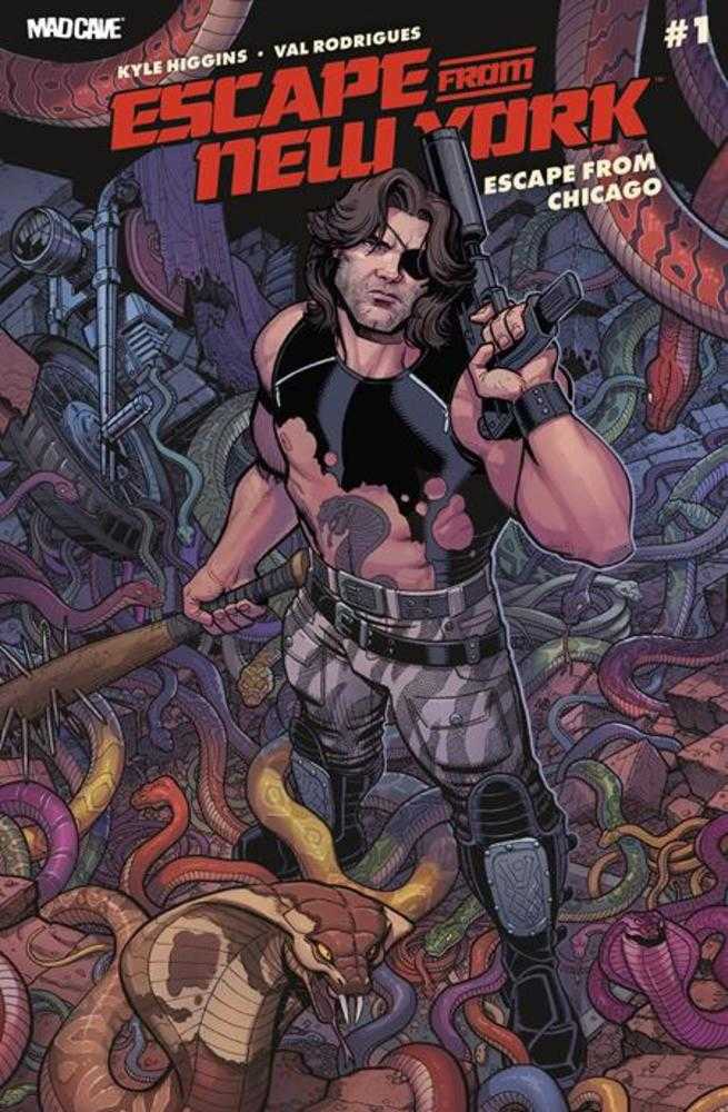 Escape From New York Escape From Chicago #1 Cover H Nick Bradshaw Jim Charalampidis Card Stock 1:20 Ratio Variant