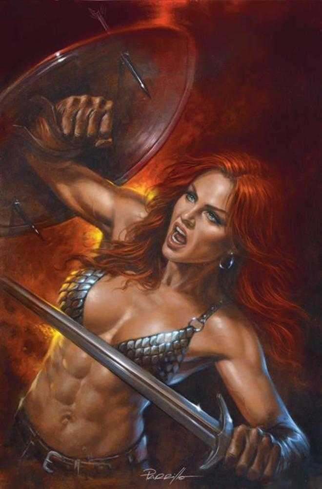 Red Sonja She Devil With A Sword #5 Cover J Lucio Parrillo Full Art 1:15 Ratio Variant