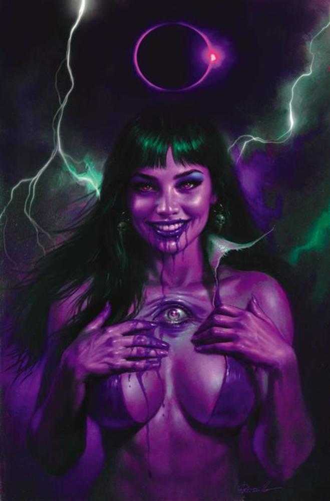 Vampirella (2026) #4 Cover N Lucio Parrillo Ultraviolet Full Art 1:10 Ratio Variant