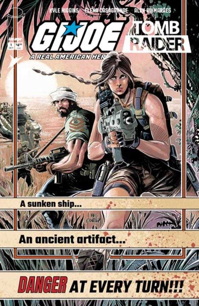 G.I. Joe A Real American Hero Tomb Raider #1 (Of 5) Cover D Chris Mooneyham Vintage Joe 1:25 Ratio Variant