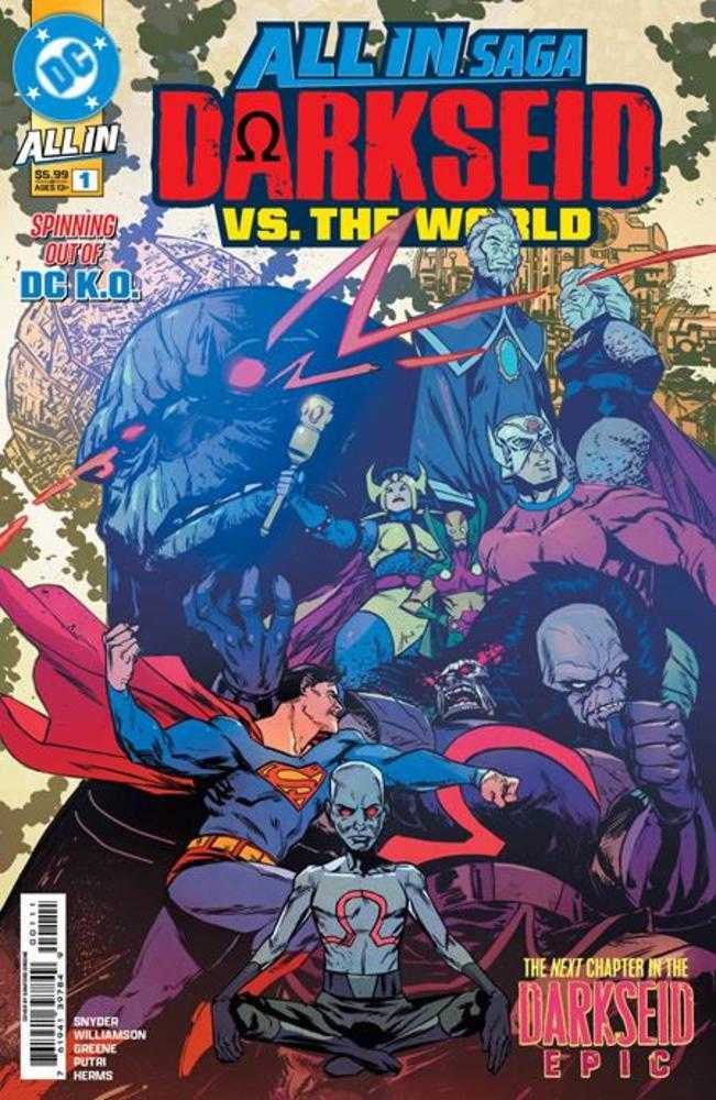 DC All In Saga Darkseid vs The World #1 (One Shot) Cover A Sanford Greene *One per Customer*