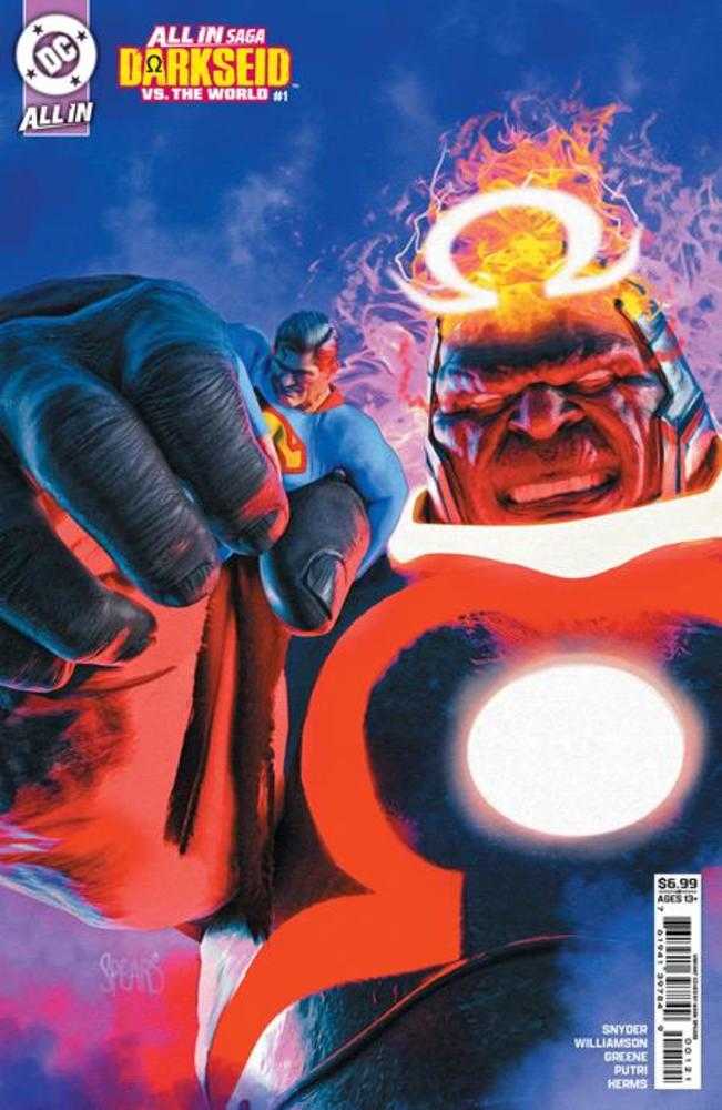 DC All In Saga Darkseid vs The World #1 (One Shot) Cover B Mark Spears Card Stock Variant *One per Customer*